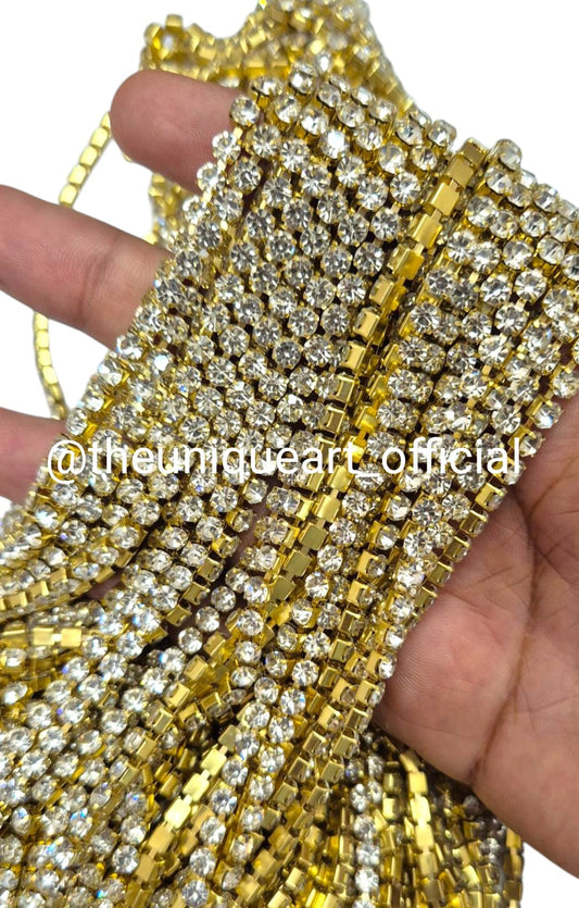 Big Silver Stone Golden Base
