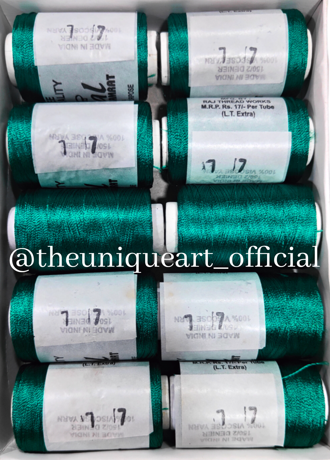 Silk Thread Rama Green (77)