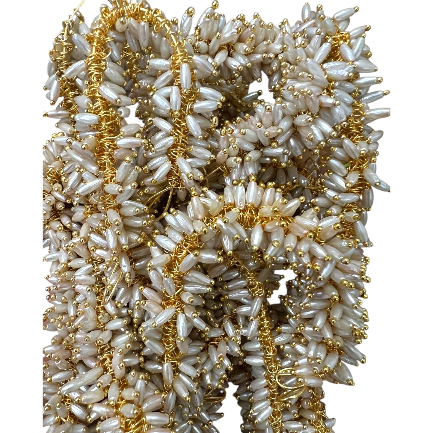 Wheat Loreal Pearl Beads