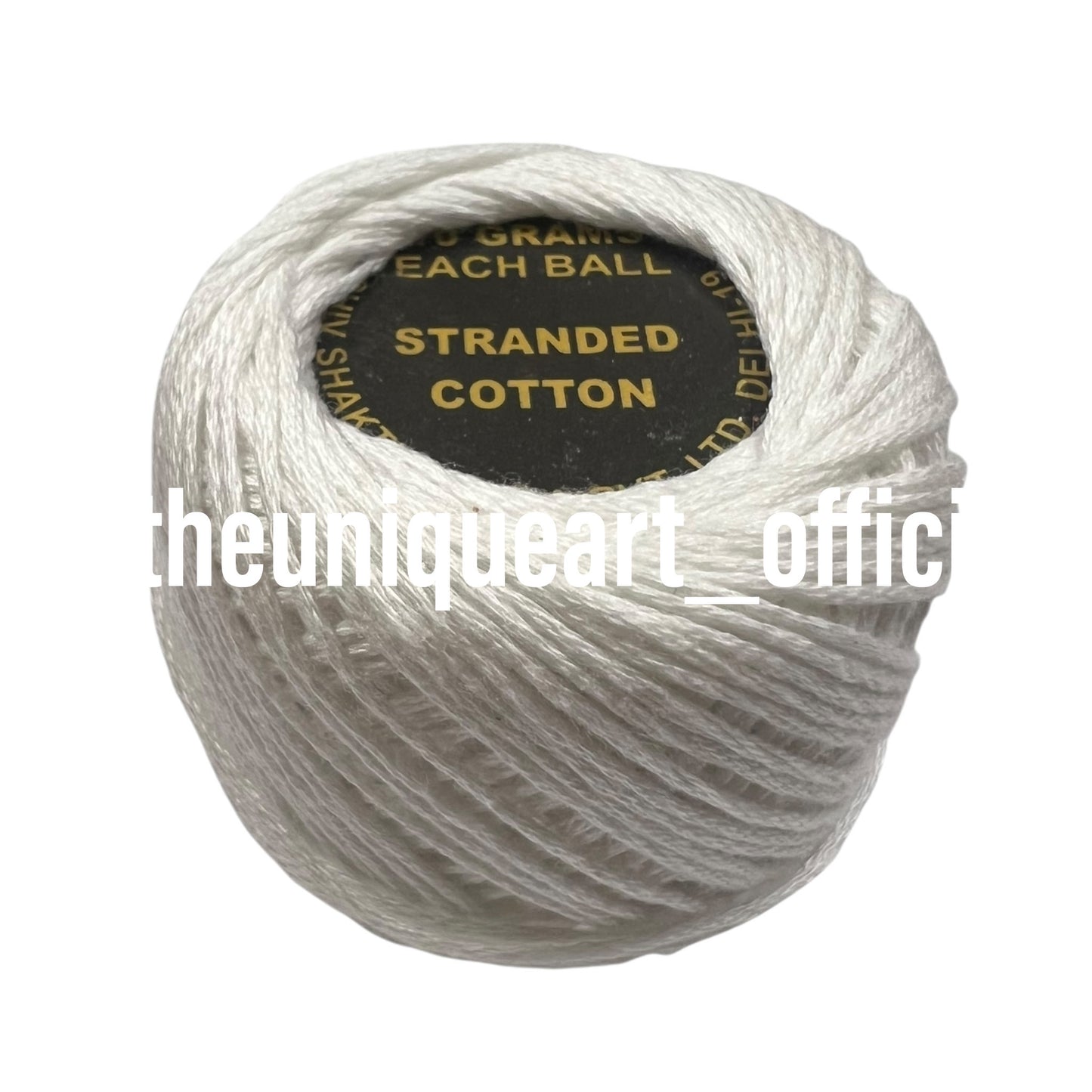 Stranded Cotton Thread White