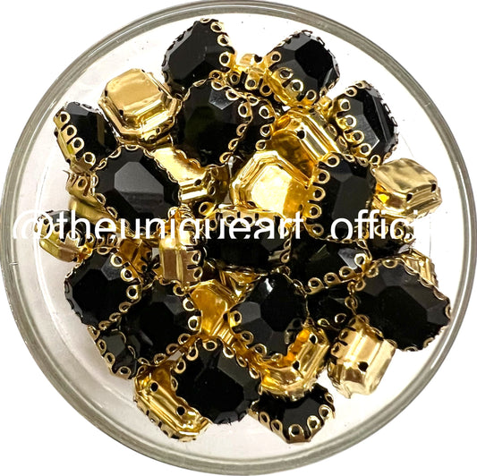 Black 8x10  Rectangle