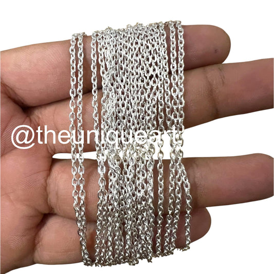 Silver Chain For Jewellery Making D2