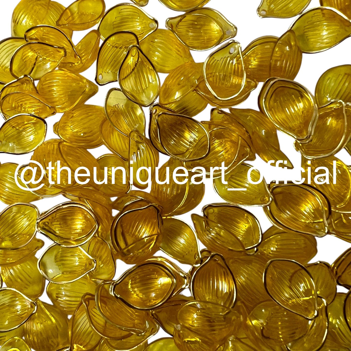 Yellow Petals Beads