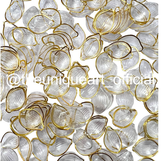 White Petals Beads
