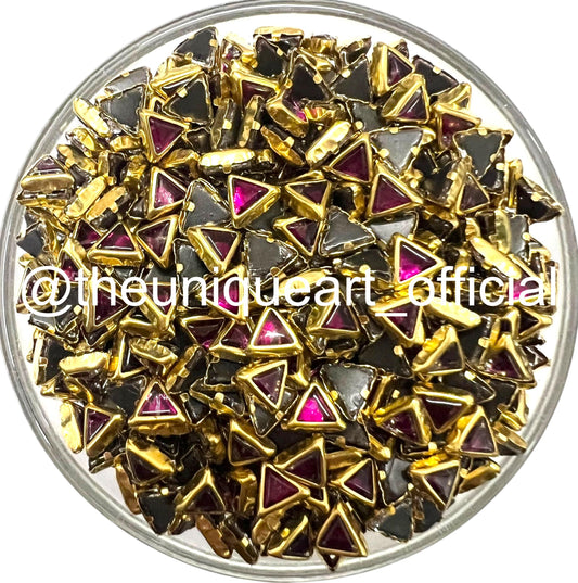 Magenta Rani 4x4x4 Glossy