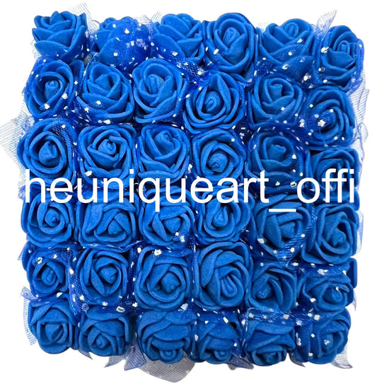 Foam Flower Blue (12pcs)