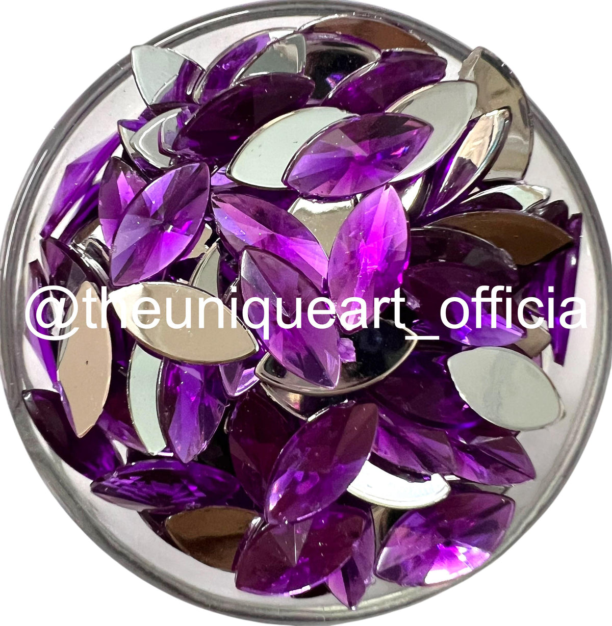 7x15mm eye-shaped flat base acrylic beads for detailed embroidery and custom jewelry making