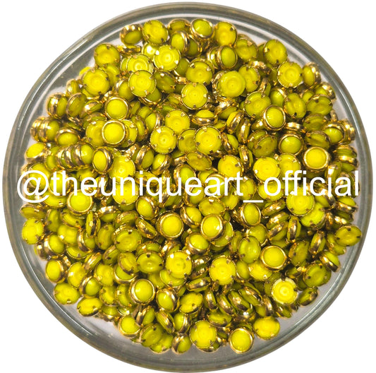 SP Greenish Yellow 4mm Round