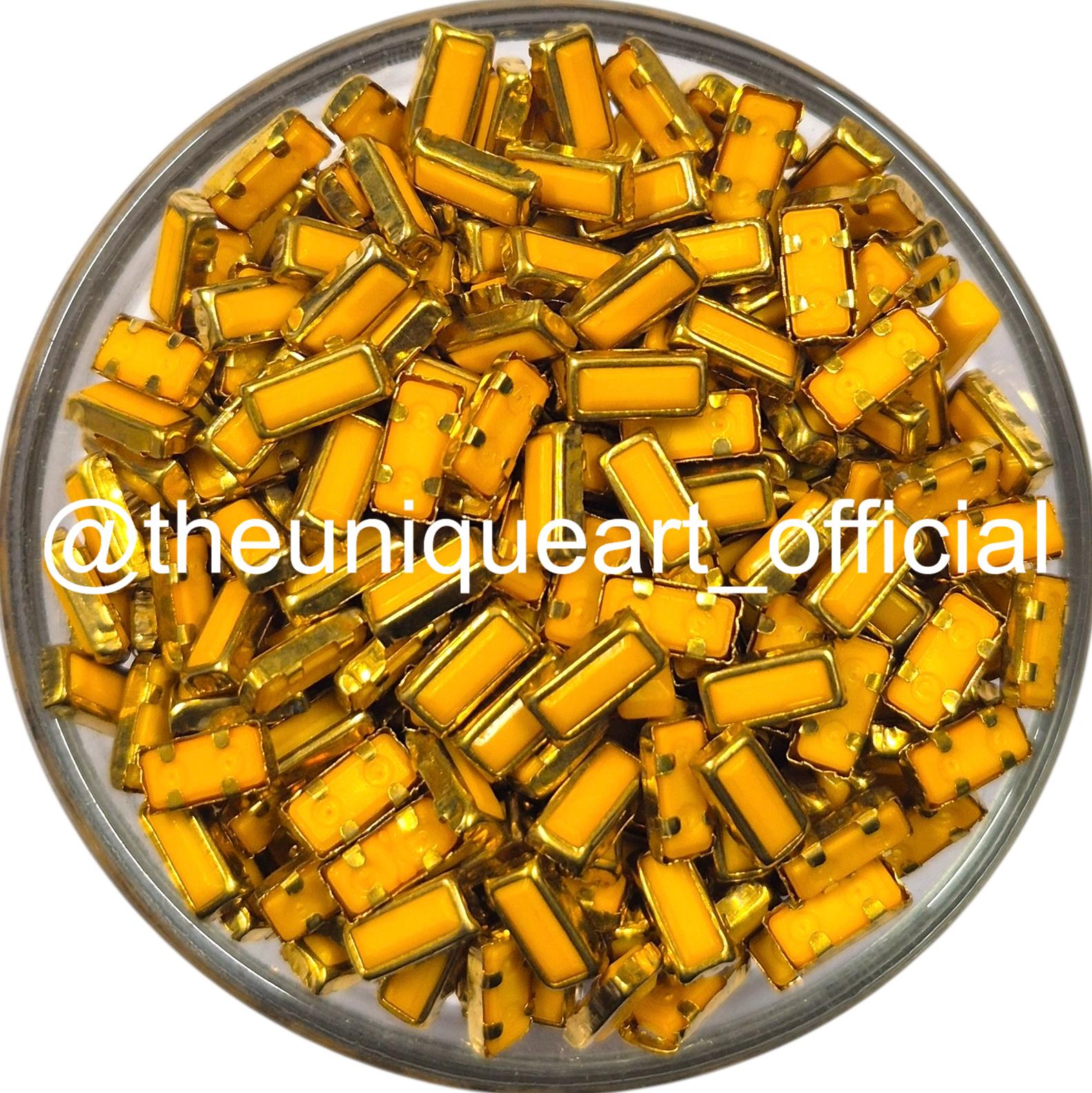 SP Turmeric Yellow 3x7 Rectangle – The Unique Art