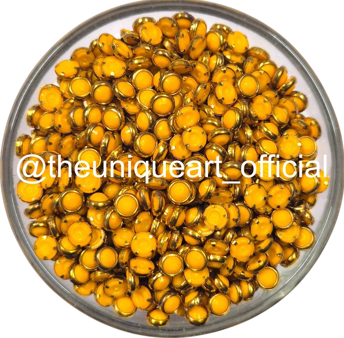 SP Turmeric Yellow 4mm Round