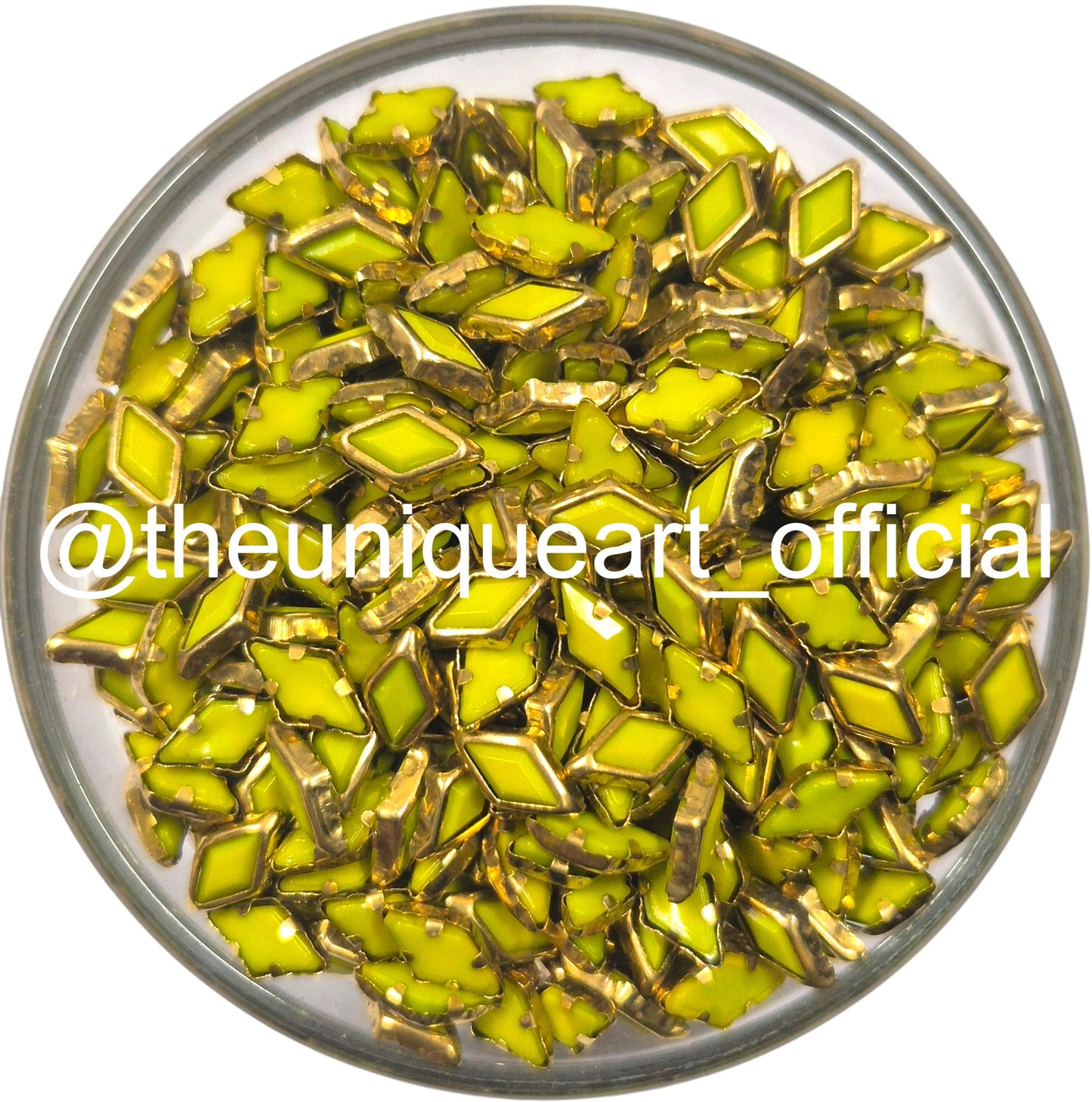 SP Greenish Yellow 8x4 Diamond