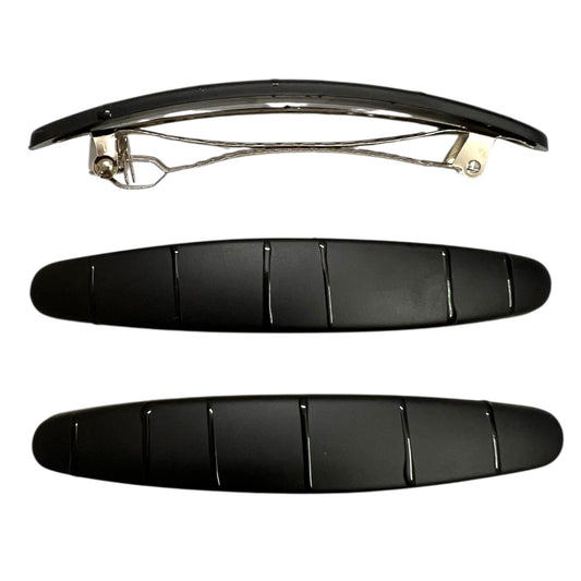 Fancy Metal Hair Clip D2 Pack of 6 (Orizen) 9cm