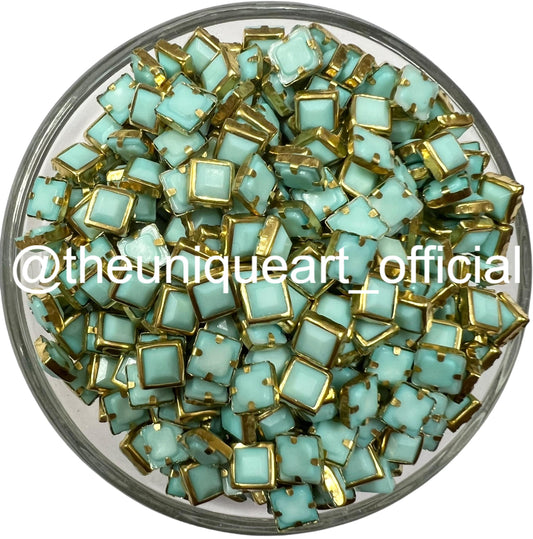 Pastel Sea Green 4x4mm