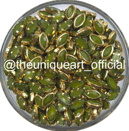 SP Olive Green 8x4mm