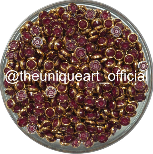 SP Maroon 4mm Round