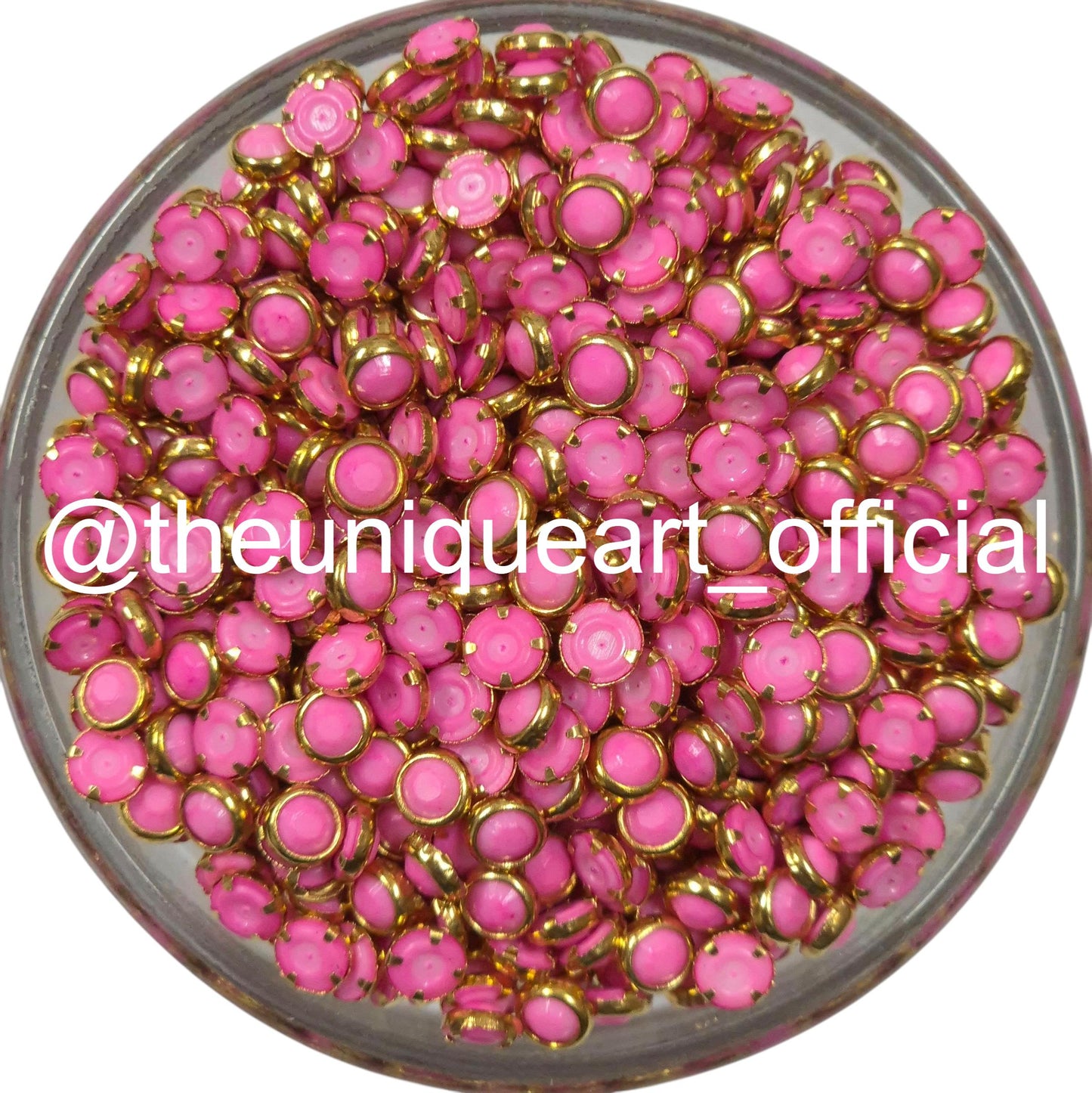 Pastel Light Rani Pink 4mm Round