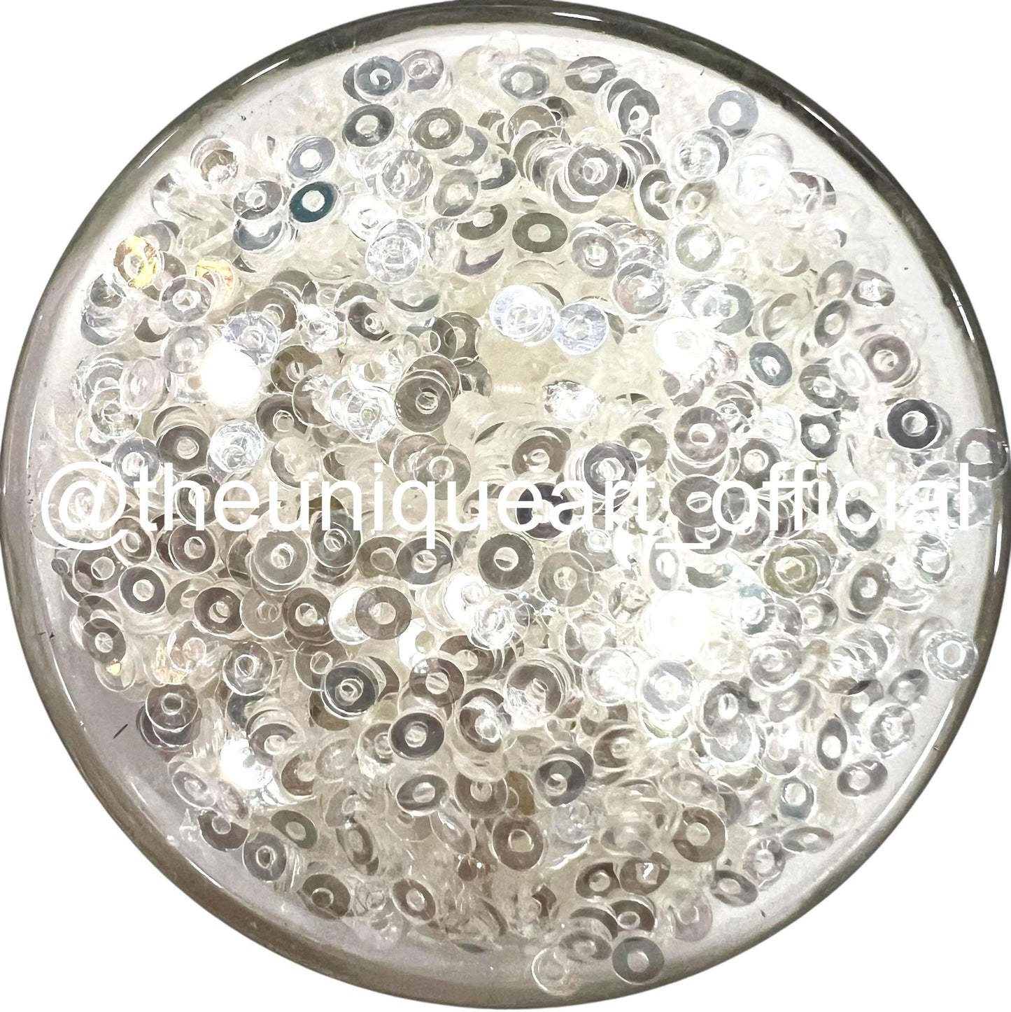 3mm Transparent Sequins