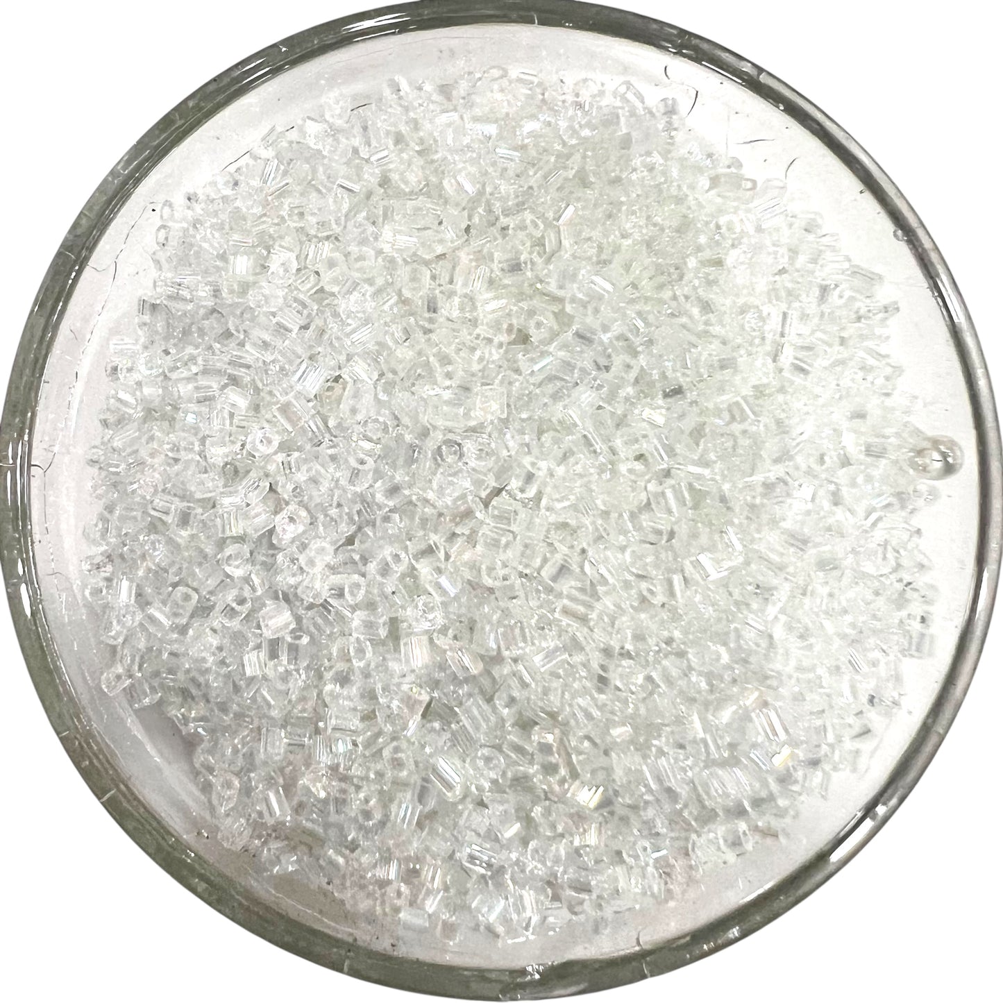 Transparent Rainbow Cut Beads