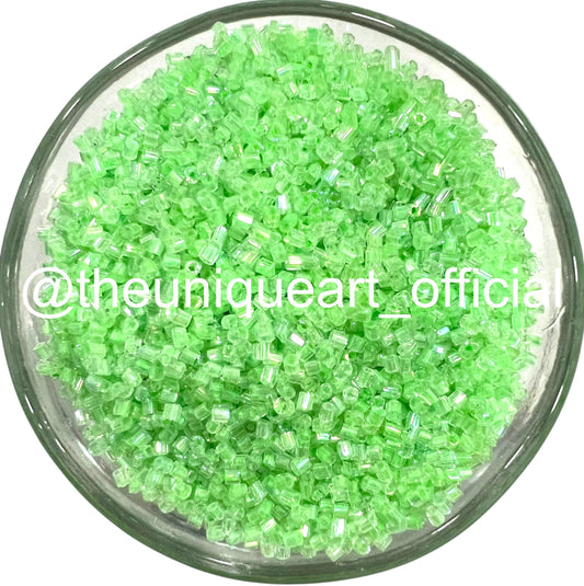 Parrot Rainbow Cut Beads