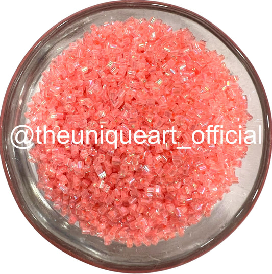 Gajri Rainbow Cut Beads