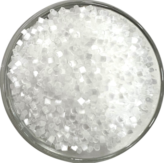 Pearl White Cut Beads