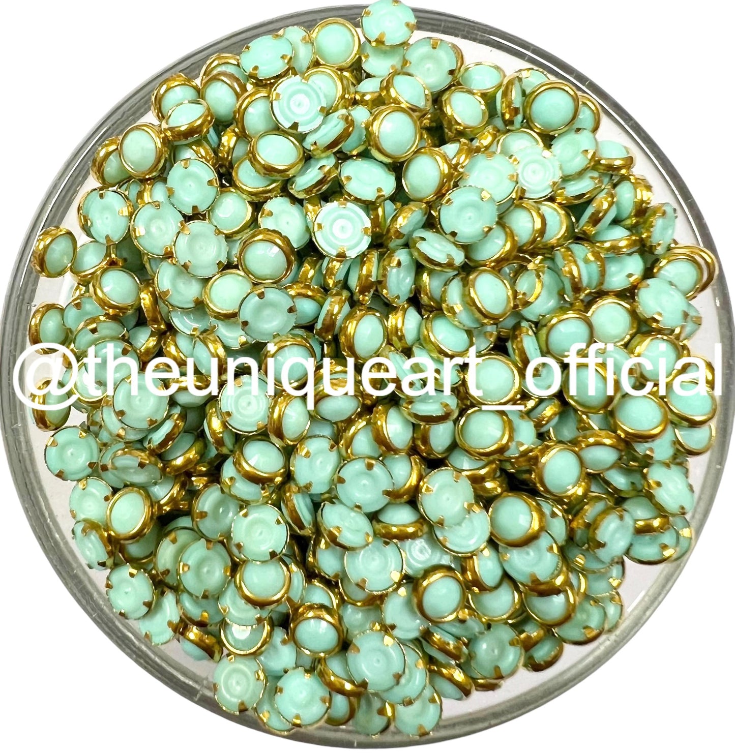 Pastel Sea Green 4mm Round