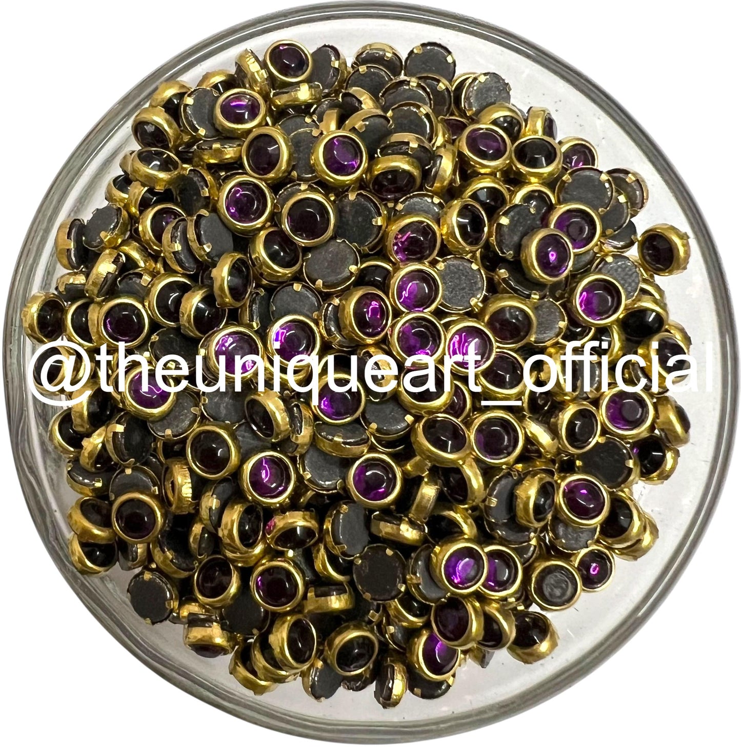 Dark Purple 4mm Glossy