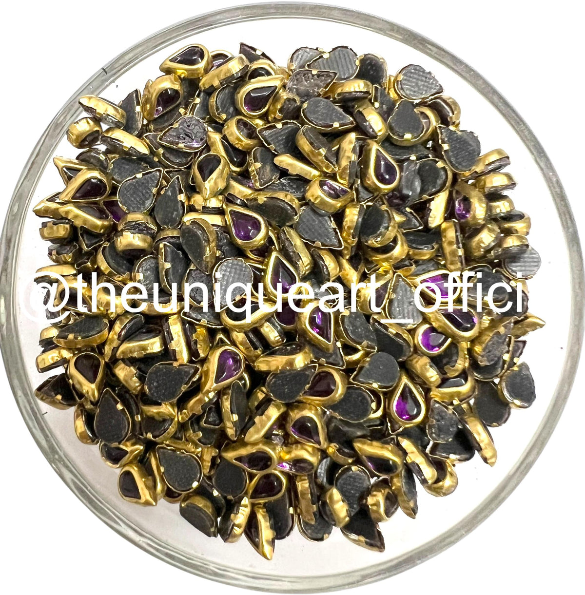 Dark Purple Smallest Tilakam Glossy