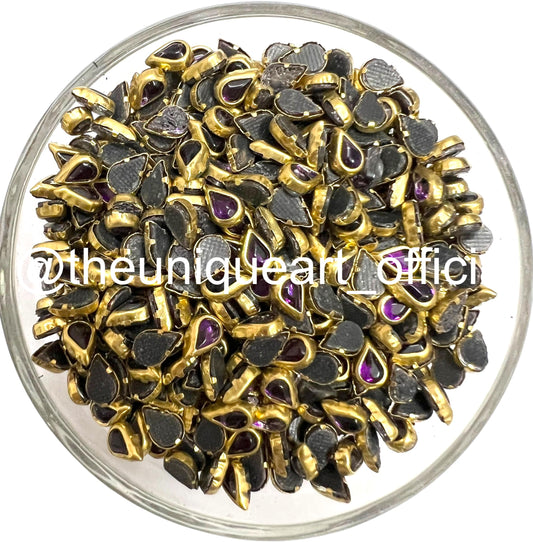 Dark Purple Smallest Tilakam Glossy