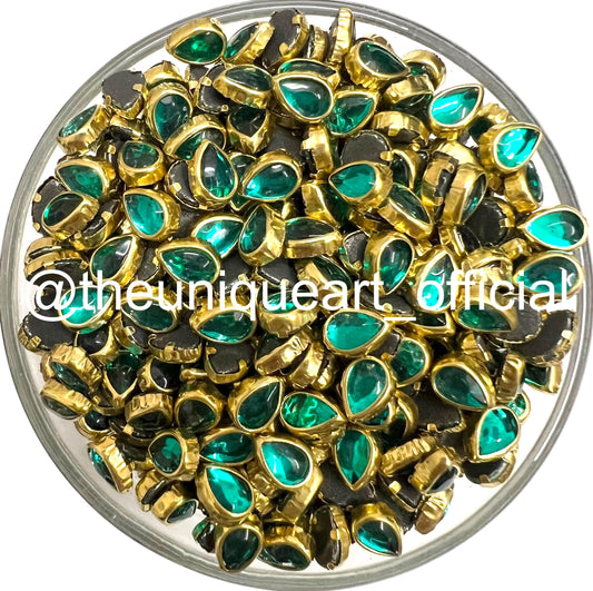 Rama Green 4x6 Glass