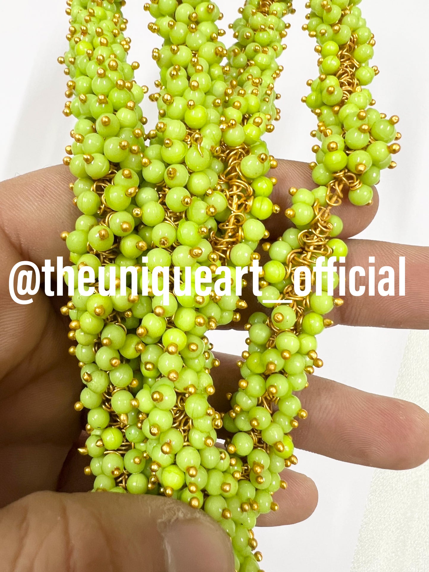 Light Green Loreal Beads
