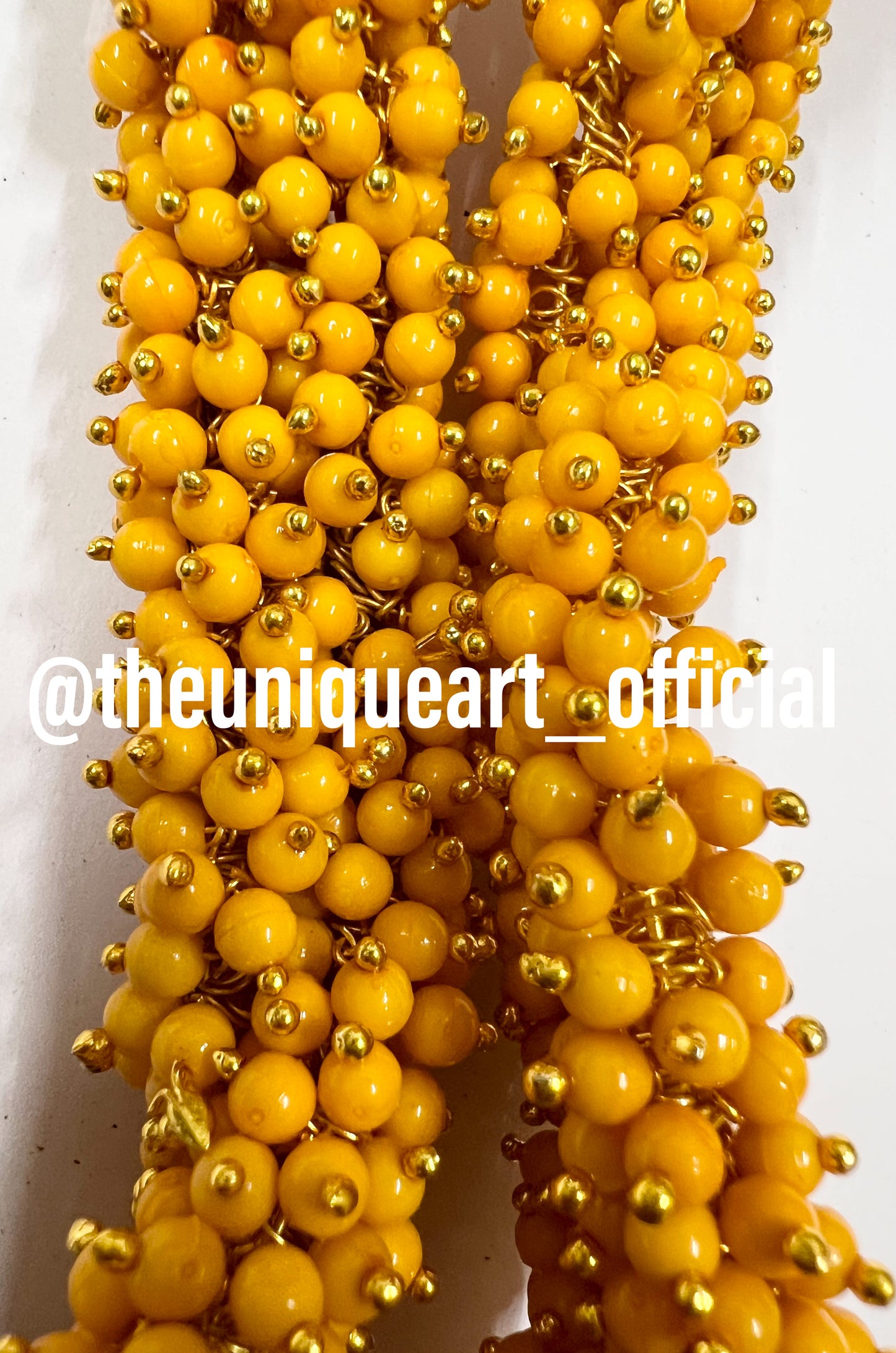Yellow Loreal Beads