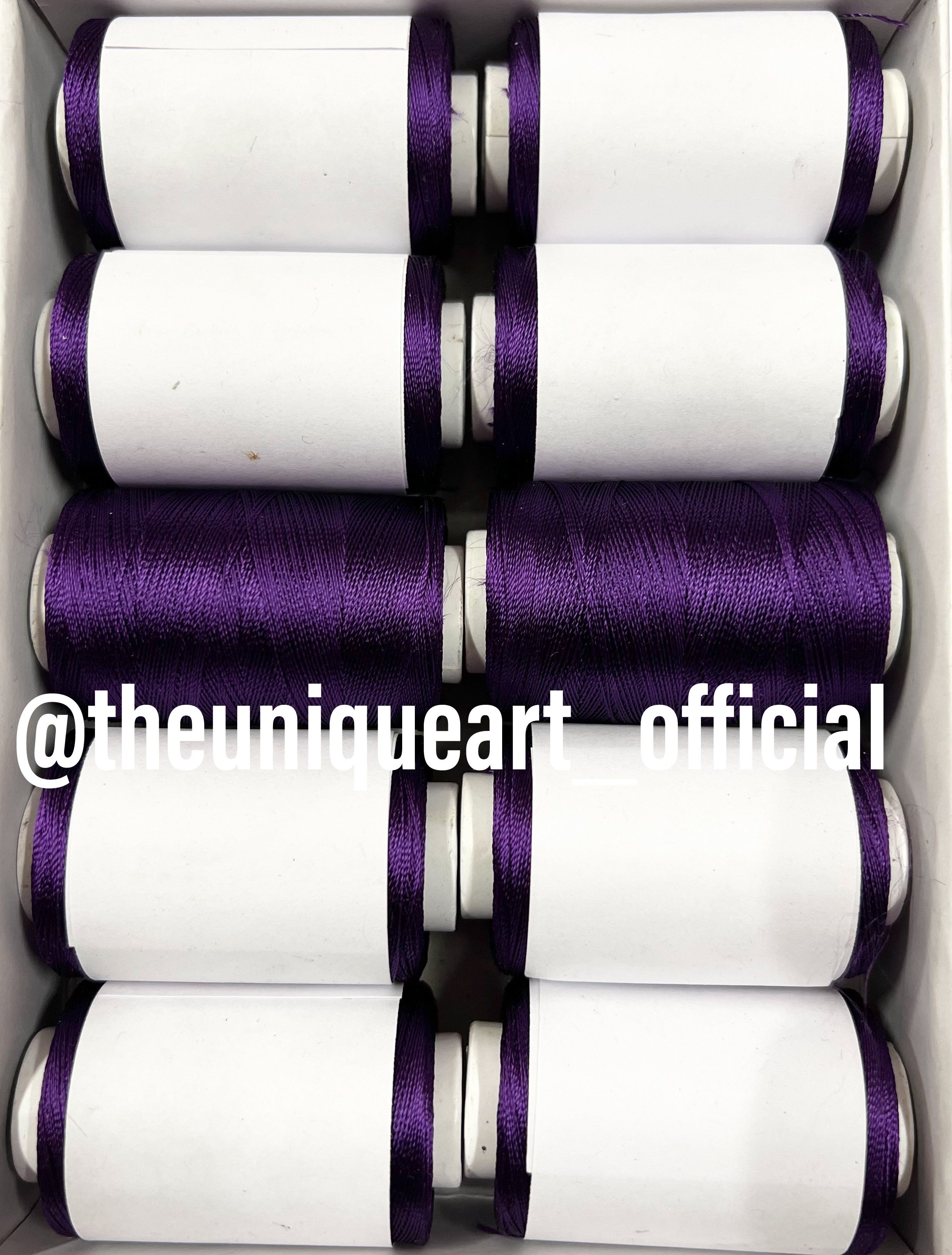 Unique Thread Purple Silk Thread – The Unique Art