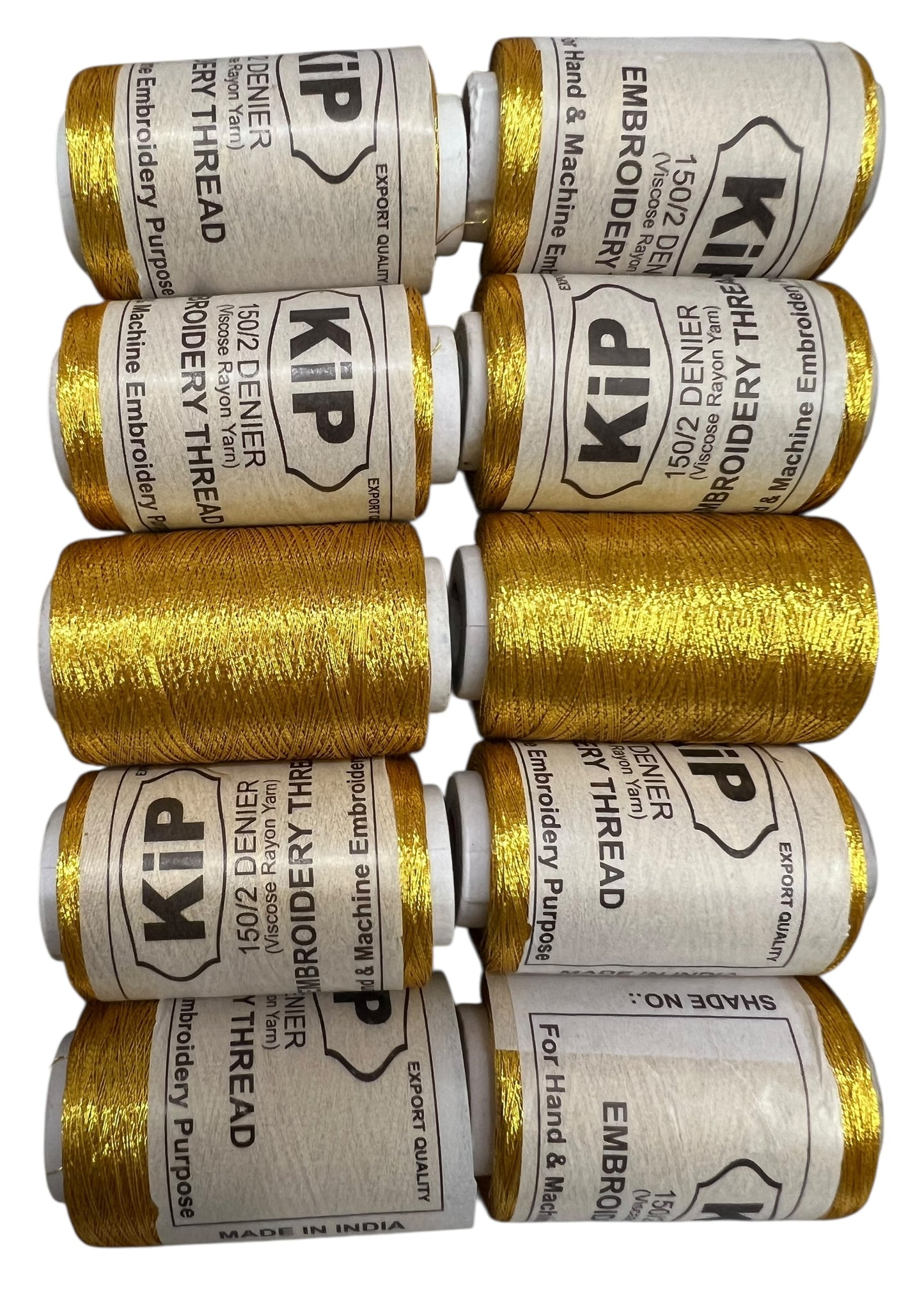 Silk Jari Thread (Dark Gold)