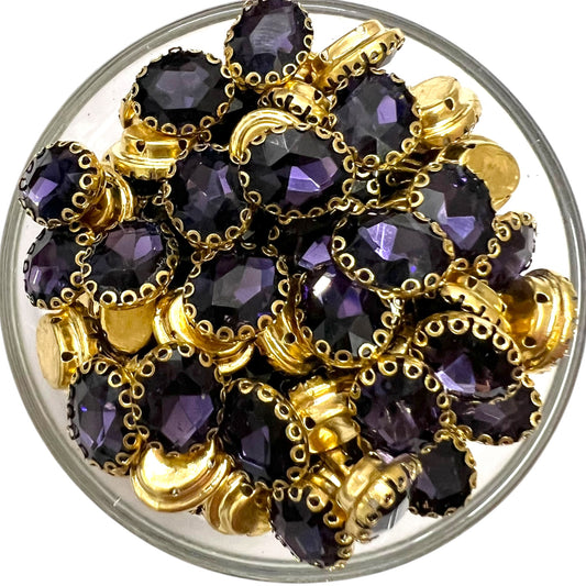 Purple 8x10 Oval