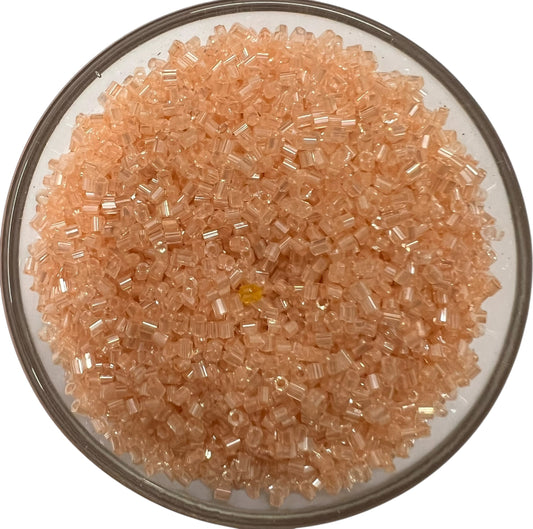 Peach Cut Beads