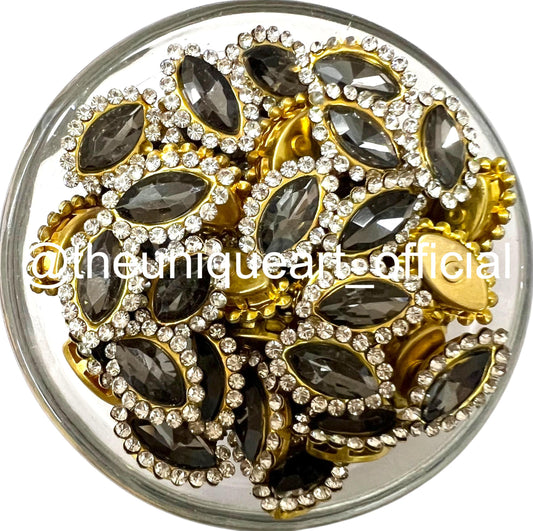 Grey 7x15 Eye Side Ring