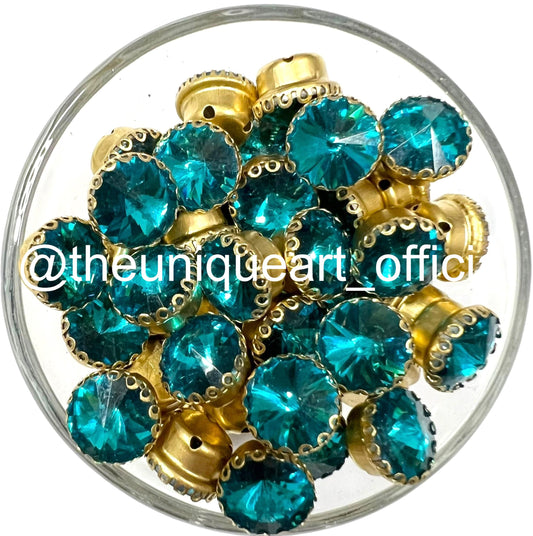 Light Blue 10mm Round