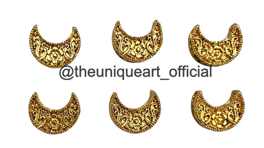 Designed Golden Moon