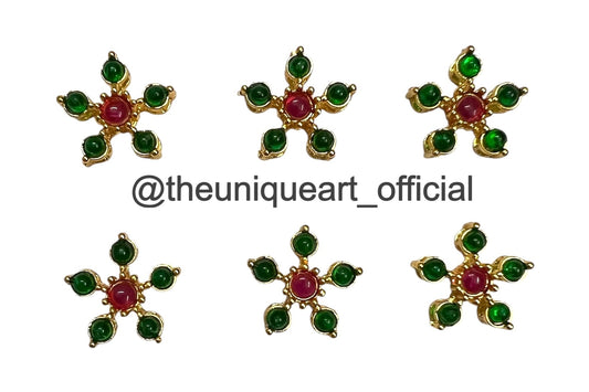 5 Kali Flower Chakri Rani Green