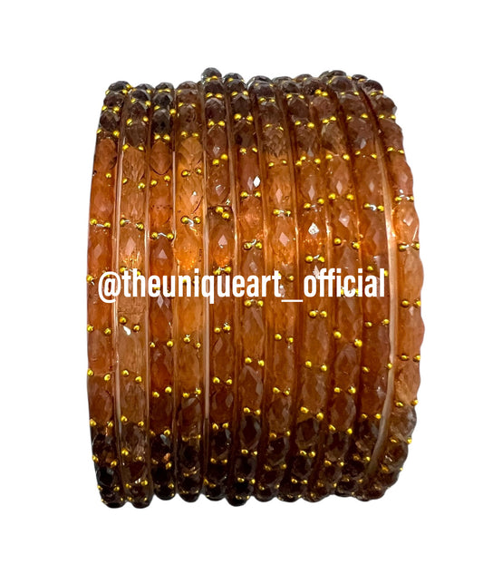 Brown Raindrop Bangles (Mouse)