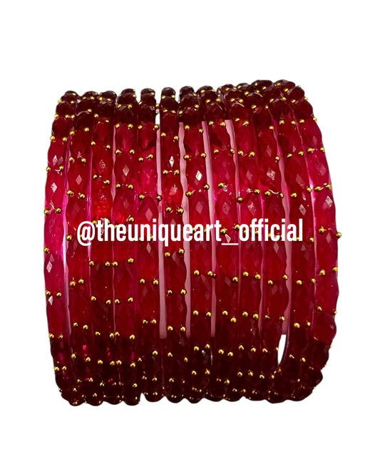 Strawberry Raindrop Bangles (Strawberry)