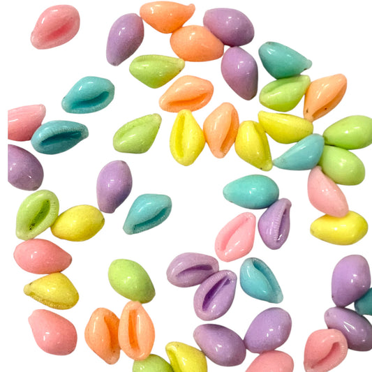 Pastel Colour Kowri Shells