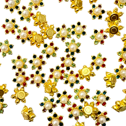 10mm New Sunflower Pearl Multi