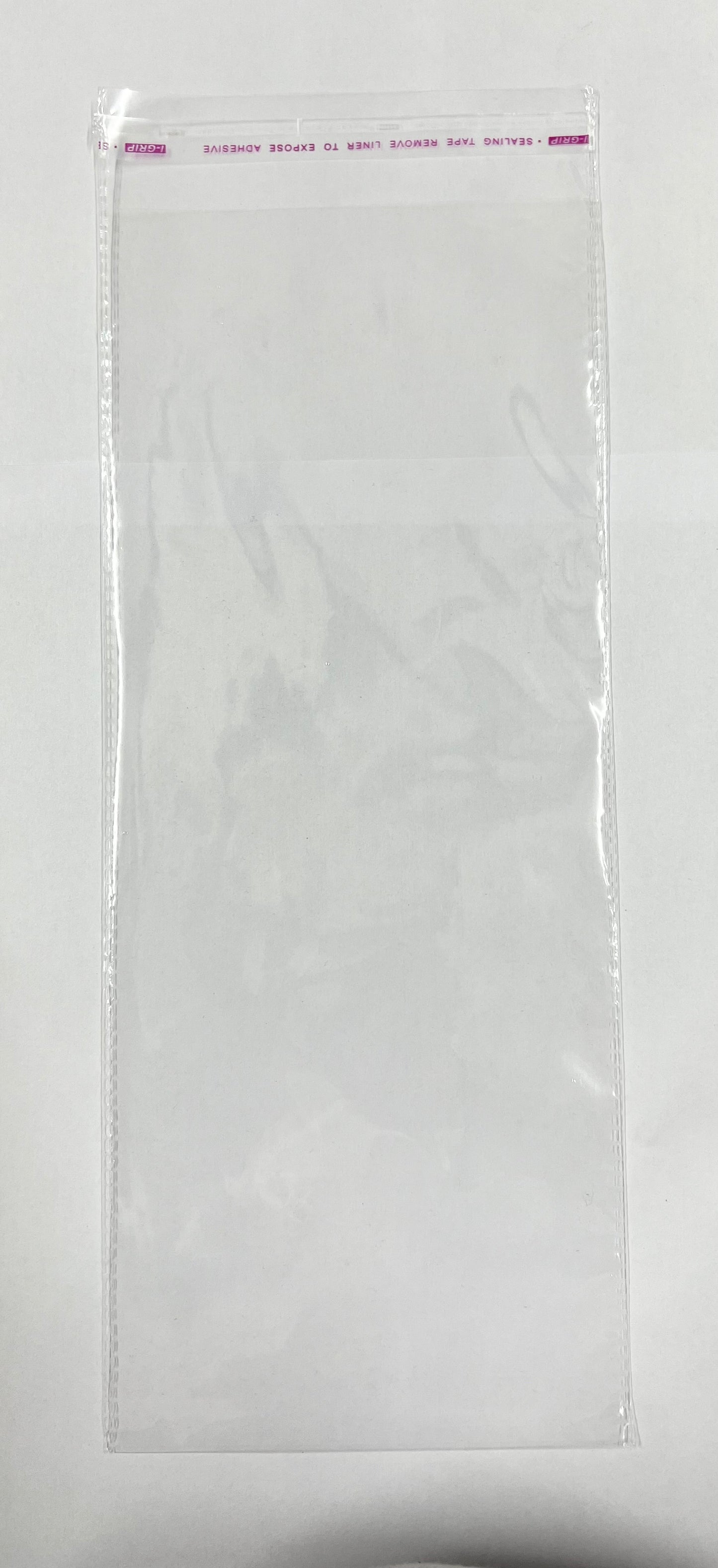 5x11 Inches Transparent Plastic Bag