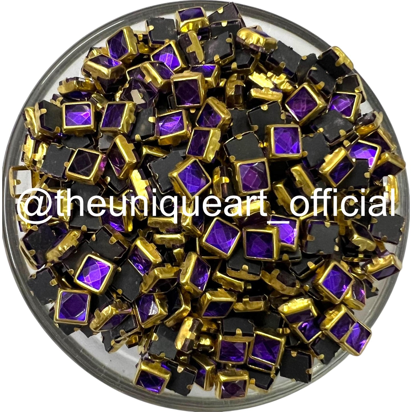Lavender 4x4mm Glossy