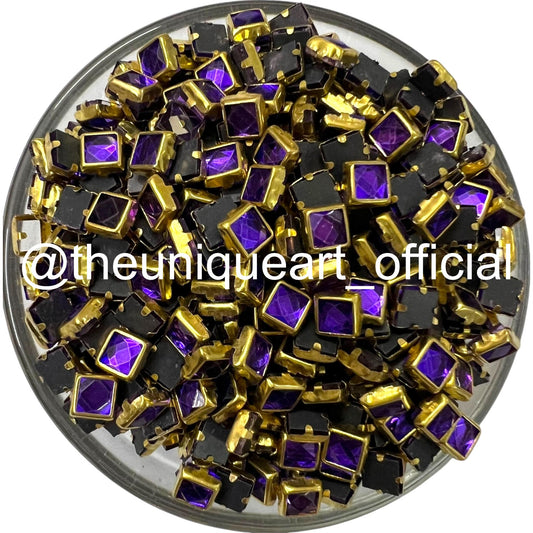 Lavender 4x4mm Glossy