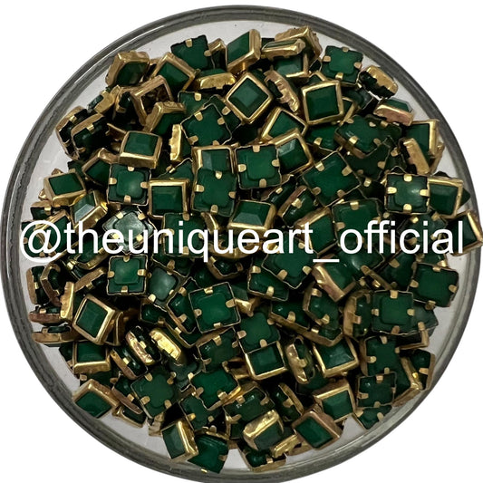 SP Green Square 4x4mm
