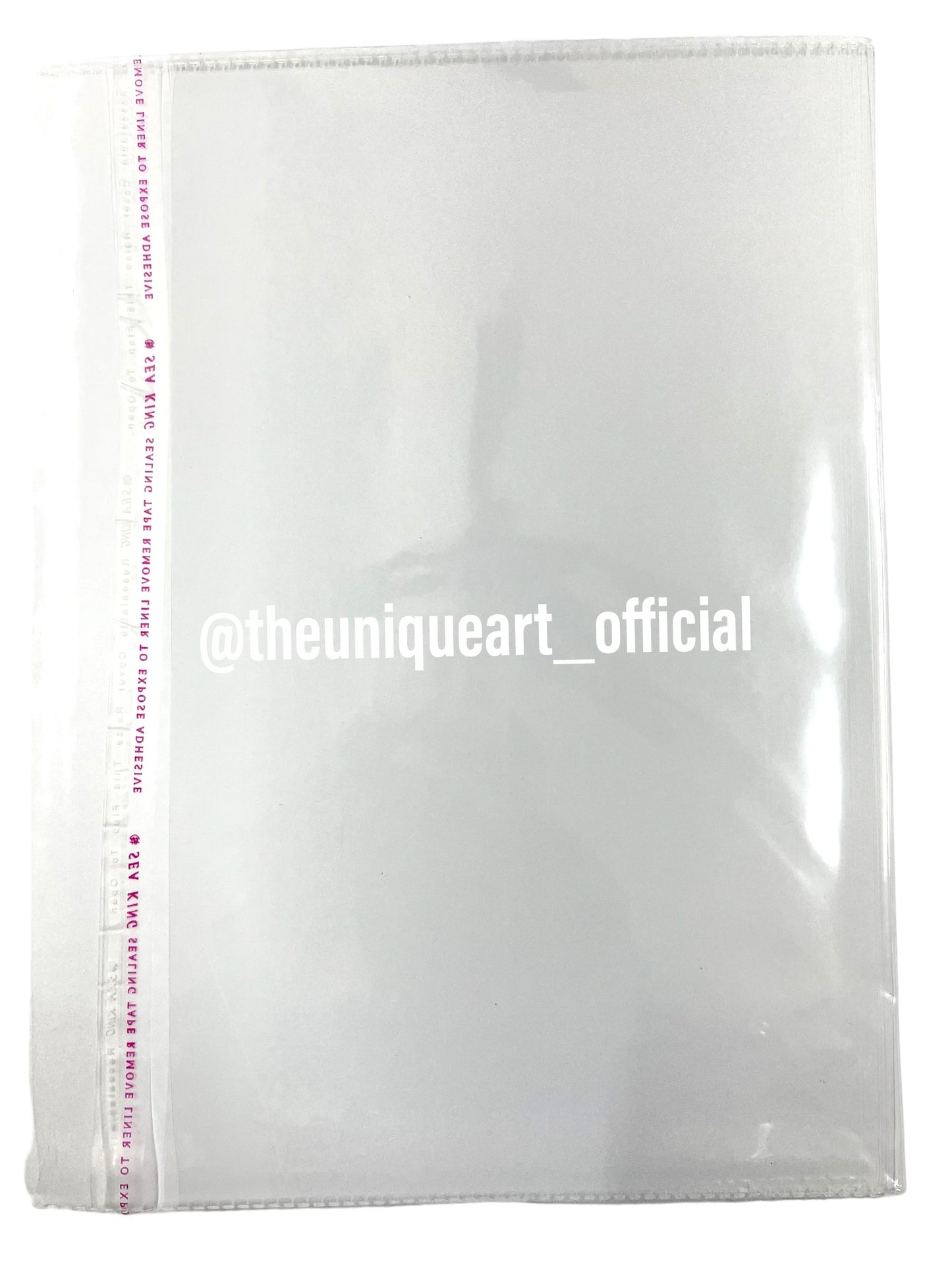 9.5x7 Inches Transparent Plastic Bag For Bangles