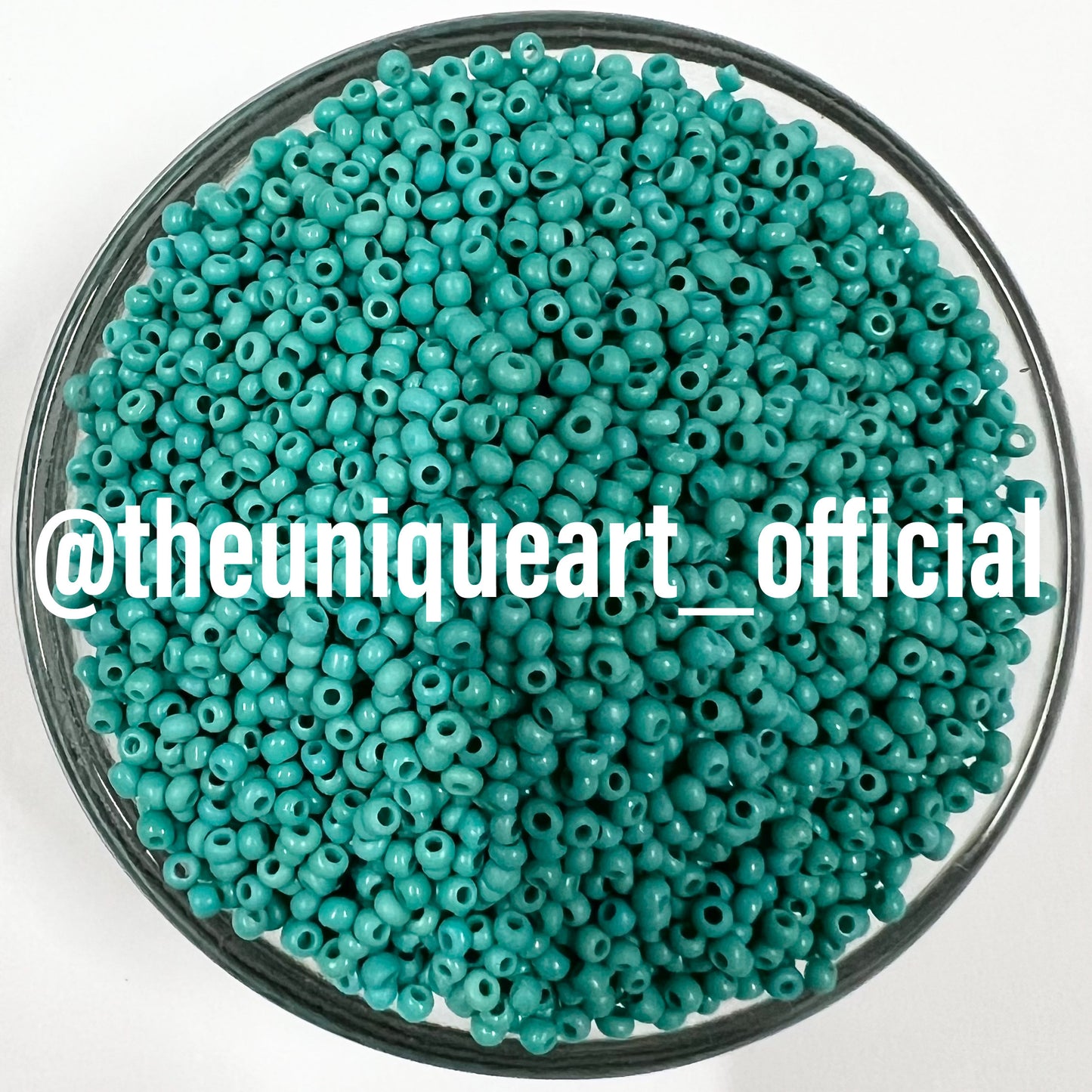 Firozi / Light Blue Opaque Sugar Beads